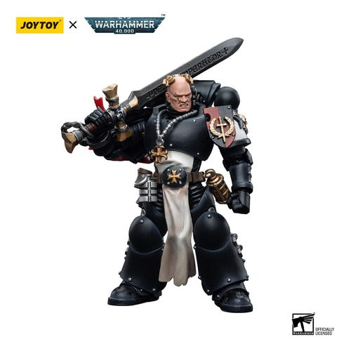Warhammer 40k figurine 1/18 Black Templars Emperor's Champion Bayard's Revenge 12 cm