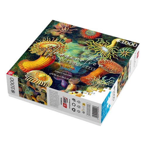 Ernst Haeckel puzzle Imagination Sea Anemones/Stworzenia morskie (1000 pièces)