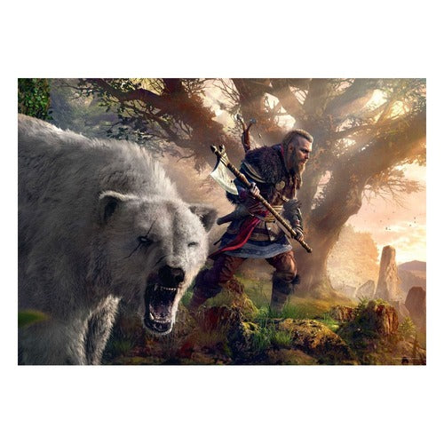 Assassin's Creed Valhalla Premium Puzzle Eivor & Polar Bear (1000 Teile)