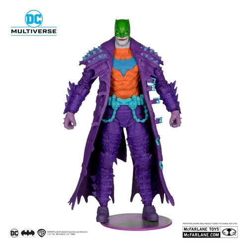 DC Multiverse figurine Batman (Dark Nights: Death Metal) Jokerized (Gold Label) 18 cm