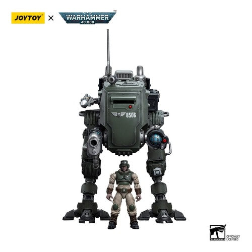 Warhammer 40k figurine 1/18 Astra Militarum Cadian Armoured Sentinel 12 cm