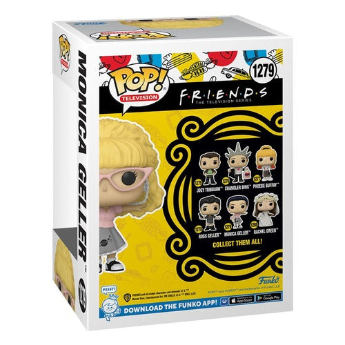 Friends POP! TV Vinyl Figuren Waitress Monica 9 cm Sortiment (6)