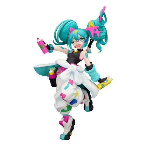 Hatsune Miku statuette PVC Trio-Try-iT Miku Paint Girl 19 cm