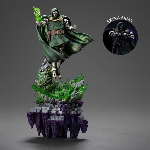 The Infinity Gauntlet Marvel Legends Diorama statuette 1/10  Art Scale Infinity Doctor Doom Deluxe Edition 42 cm