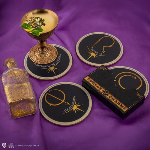 Harry Potter Untersetzer 4er-Pack Spell & Charms