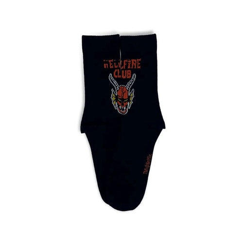 Stranger Things chaussettes Hellfire Club Large