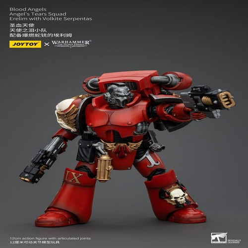 Warhammer The Horus Heresy figurine 1/18 Blood Angels Angel's Tears SquadErelim with Volkite Serpentas 12 cm