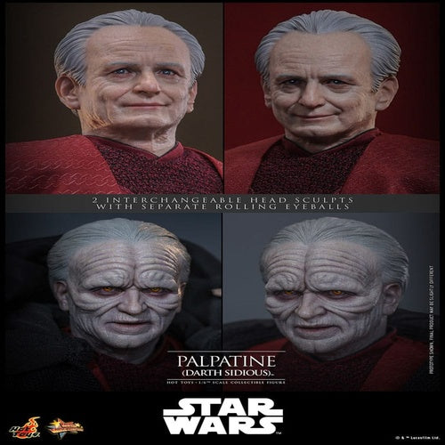 Star Wars: Episode III - Die Rache der Sith Actionfigur 1/6 Palpatine (Darth Sidious) 29 cm
