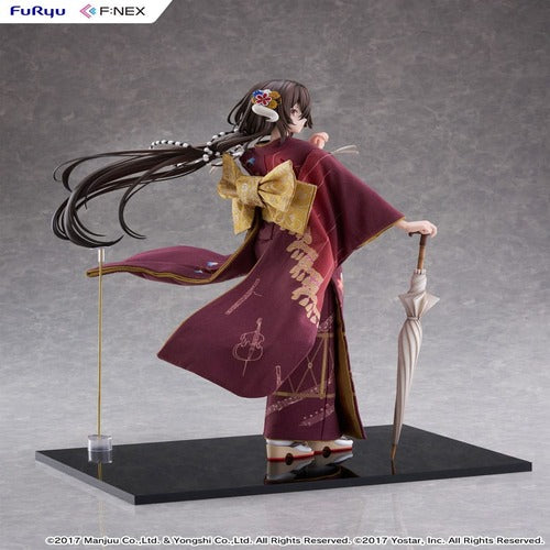 Azur Lane F:Nex statuette PVC 1/4 Mikasa blue flower komachi Ver. Japanese Doll 43 cm