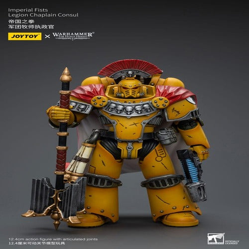 Warhammer The Horus Heresy figurine 1/18 Imperial Fists Legion Chaplain Consul 12 cm