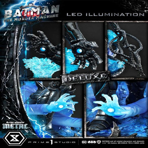 Batman: The Dark Nights Metal (Comics) Museum Masterline Series Statue 1/3 The Murder Machine Deluxe Bonus Version 85 cm