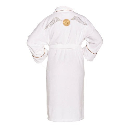 Harry Potter Girlie Fleece-Bademantel Goldener Schnatz