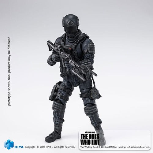 The Walking Dead: The Ones Who Lived figurine 1/18 Exquisite Mini CRM Soldier 10 cm