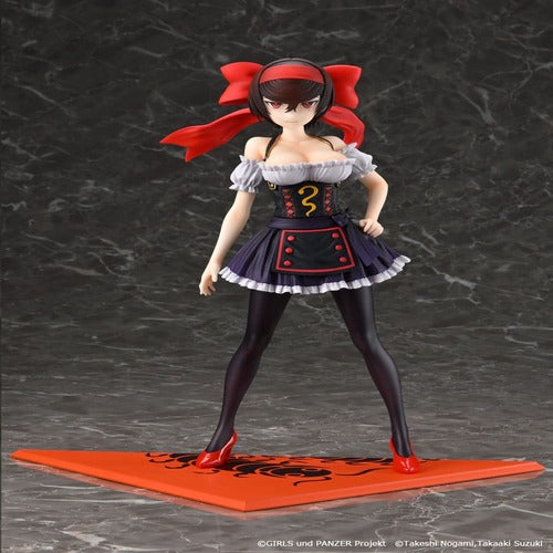 Girls und Panzer statuette 1/6 Tsuruki Shizuka Dirndl Ver. 23 cm