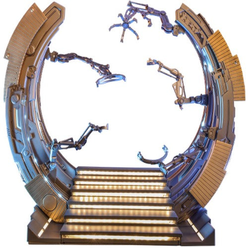 Marvel's The Avengers accessoires pour figurines Accessories Collection Series Iron Man Suit-Up Gantry