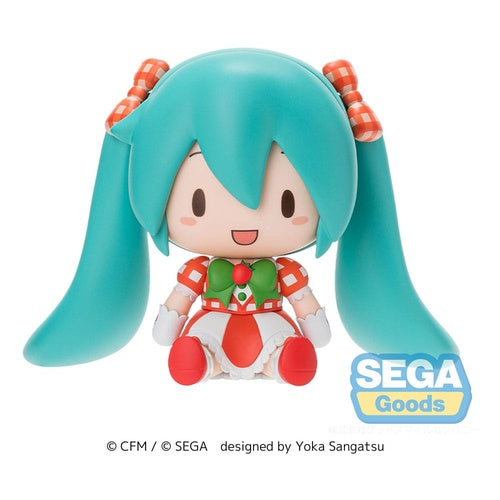 Character Vocal Series 01: Hatsune Miku figurine Fuwa Petit Chibi Hatsune Miku x Love and Berry Dress Up and Dance! Lovely Strawberry 8 cm