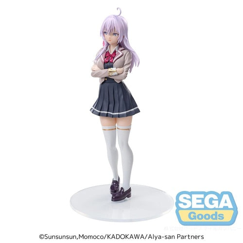 Alya Sometimes Hides Her Feelings in Russian statuette Luminasta PVC Alya Uniform Ver. 18 cm