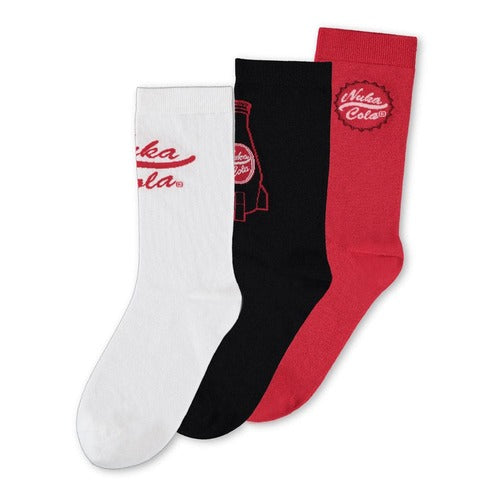 Fallout pack 3 chaussettes Nuka Cola 43-46