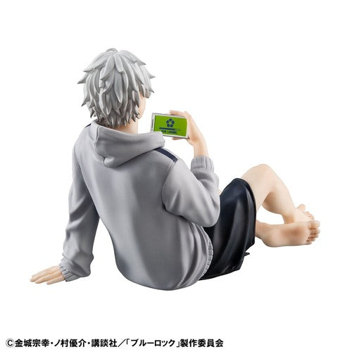 Blue Lock G.E.M. Series statuette PVC Seishiro Nagi Repaint Ver. Palm Size 9 cm