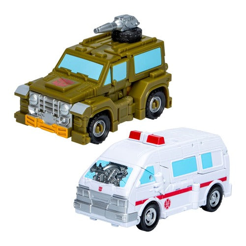 The Transformers: The Movie Studio Series Deluxe Class Actionfiguren 2er-Pack Brawn & Autobot Ratchet 11 cm