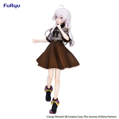 Wandering Witch: The Journey of Elaina statuette PVC Trio-Try-iT Elaina Brown Outfit Ver. 22 cm