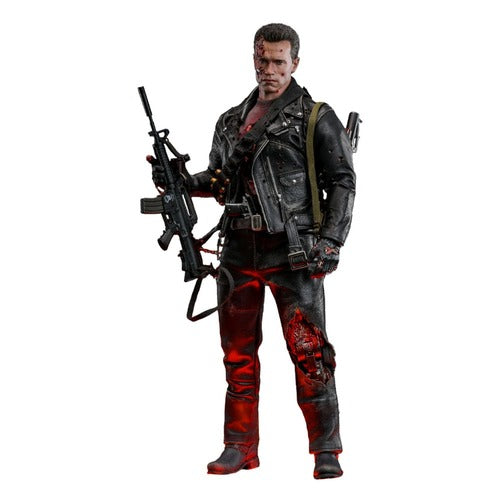Terminator 2 figurine 1/6 Movie Masterpiece T-800 Battle Damaged Version 2.0 32 cm
