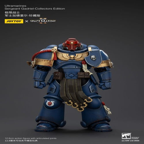 Warhammer 40,000: Space Marine 2 figurine Ultramarines Sergeant Gadriel Collectors Edition 13 cm