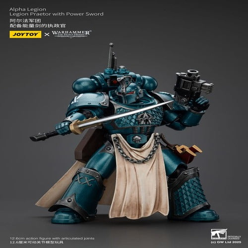Warhammer The Horus Heresy figurine Alpha Legion Praetor with Power Sword 20 cm