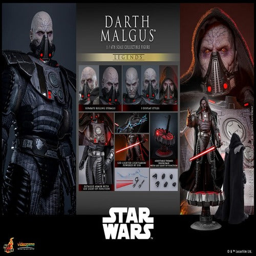 Star Wars Legends figurine Videogame Masterpiece 1/6 Darth Malgus 34 cm