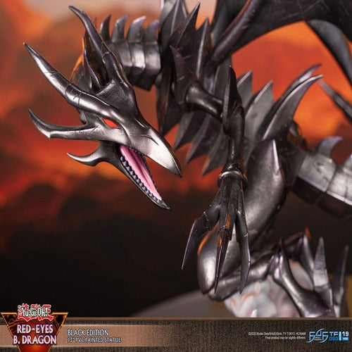 Yu-Gi-Oh! statuette PVC Red-Eyes B. Dragon Black Colour 33 cm