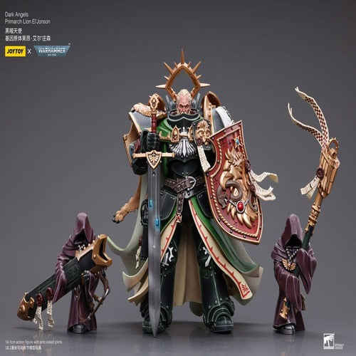 Warhammer 40k figurine 1/18 Dark Angels Primarch Lion El' Jonson 18 cm Reproduction