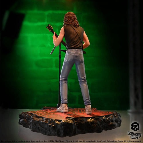 Death statuette Rock Iconz Chuck Schuldiner II 22 cm