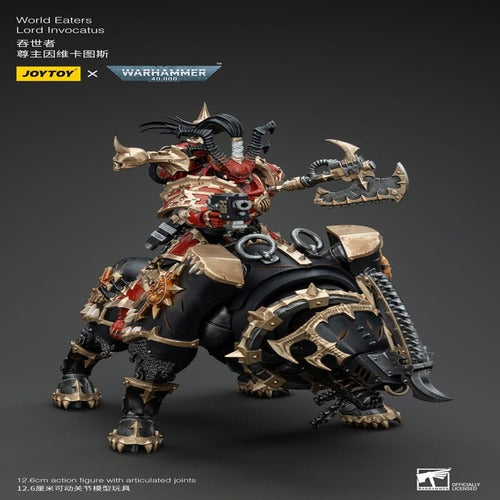 Warhammer 40k figurine 1/18 World Eaters Lord Invocatus 13 cm