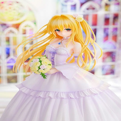 To Love-Ru Darkness statuette PVC 1/7 Golden Darkness Wedding Dress Ver. 23 cm