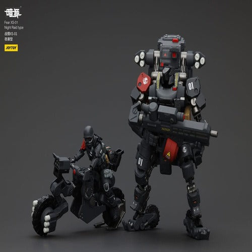 Battle For the Stars figurine Fear XS-01 Night Raid type 18 cm