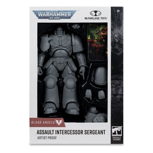 Warhammer 40,000 figurine Assault Intercessor Sergeant (Blood Angel) (Artist Proof) 18 cm