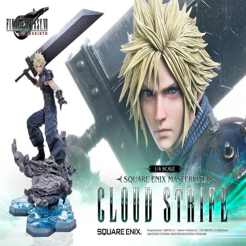 Final Fantasy VII Rebirth statuette 1/4 Cloud Strife 68 cm