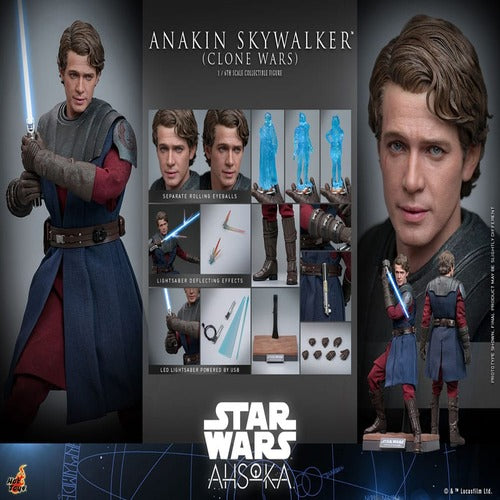 Star Wars: The Clone Wars figurine 1/6 Anakin Skywalker 31 cm