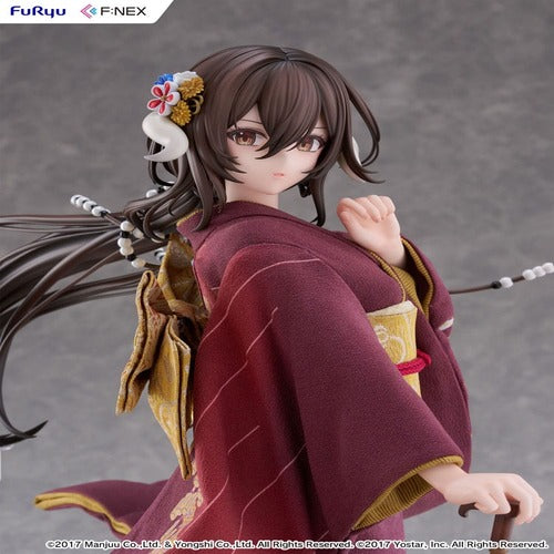 Azur Lane F:Nex statuette PVC 1/4 Mikasa blue flower komachi Ver. Japanese Doll 43 cm