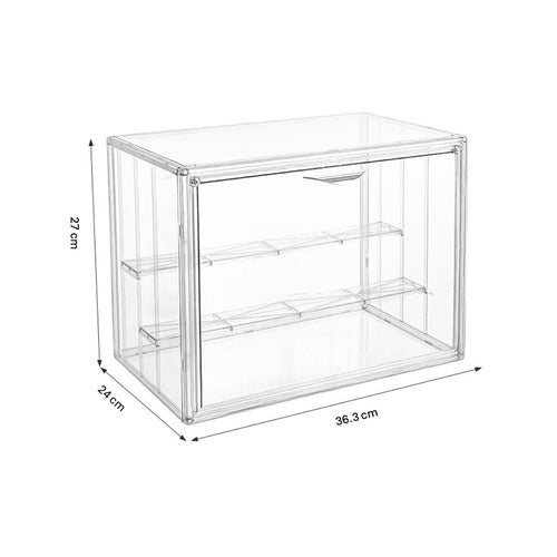 Evoretro Box Display Case für Figuren Stapelbar