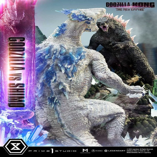 Godzilla x Kong: The New Empire Ultimate Diorama Masterline Series Statue Godzilla vs Shimo 86 cm