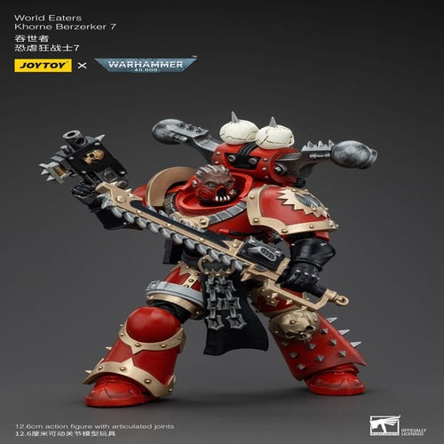 Warhammer 40k figurine 1/18 World Eaters Khorne Berzerker 7 13 cm