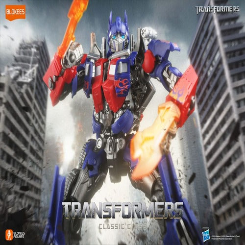 Transformers figurine Plastic Model Kit Blokees Classic Class 09 Optimus Prime