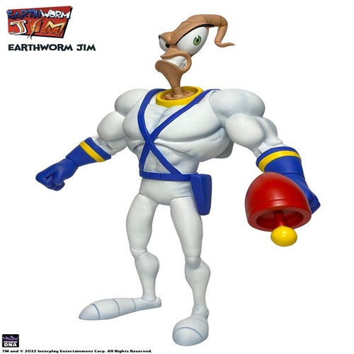 Earthworm Jim Actionfigur Wave 1: Earthworm Jim & Snot 15 cm