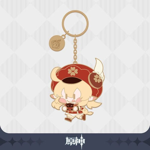 Genshin Impact porte-clés métal Character Klee