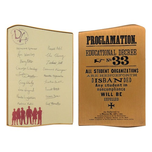 Harry Potter Metallbarren Dumbledore's Army Limited Edition