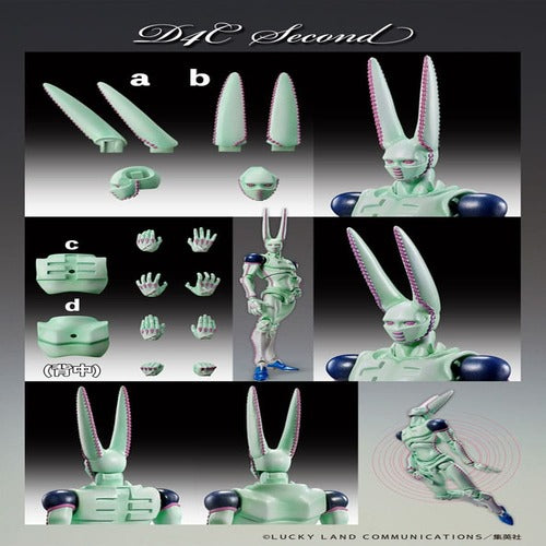 JoJo's Bizarre Adventure Part7 Steel Ball Run figurine Super Action Chozokado D4C Second 20 cm