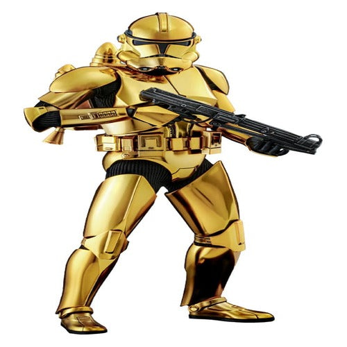 Star Wars figurine 1/6 Clone Trooper (Gold Chrome Version) Exclusive 30 cm