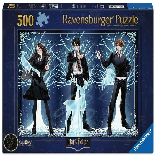 Harry Potter puzzle Glow-in-the-Dark Glowing Patronus (500 pièces)