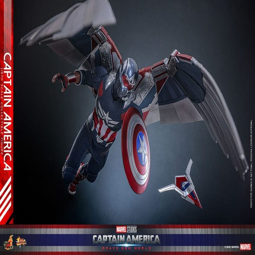 Captain America: Brave New World Movie Masterpiece Actionfigur 1/6 Captain America 30 cm